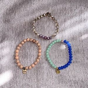 Beaded bracelets like new
